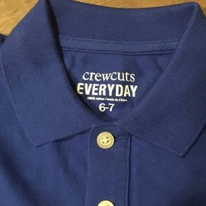 New w/tags Crewcuts shirt little boys size 6-7